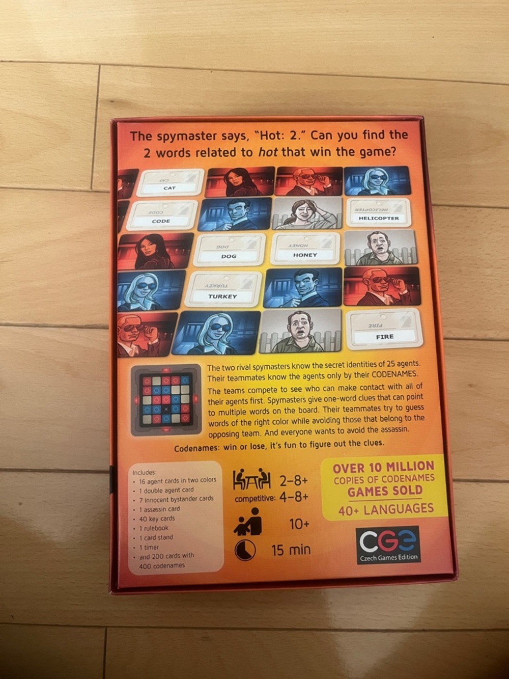 Codenames Word Game - Picture 4 of 4